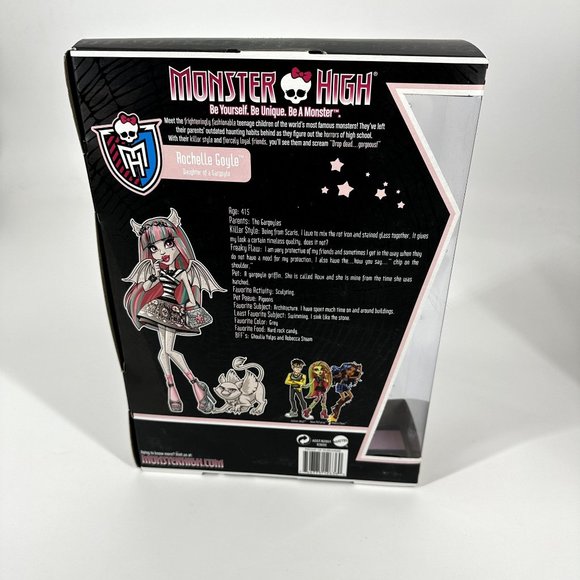 Monster High ROCHELLE GOYLE Original Version 2011 NIB - Picture 6 of 12